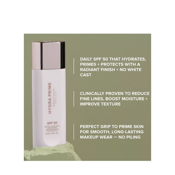 Anastasia Beverly Hills Hydra Prime SPF 50 Hydrating Face Primer NIB - Picture 4 of 8